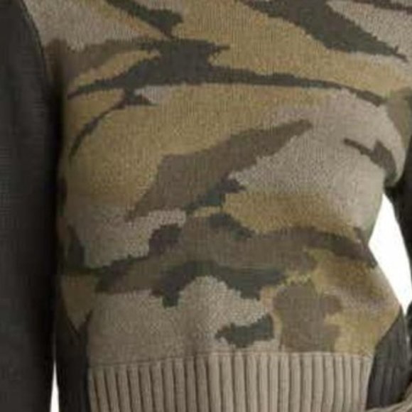 Splendid Crew Neck Sweater Cashmere Kissed Multicolor XS Ribbed Knit Trim NWT - Picture 2 of 5